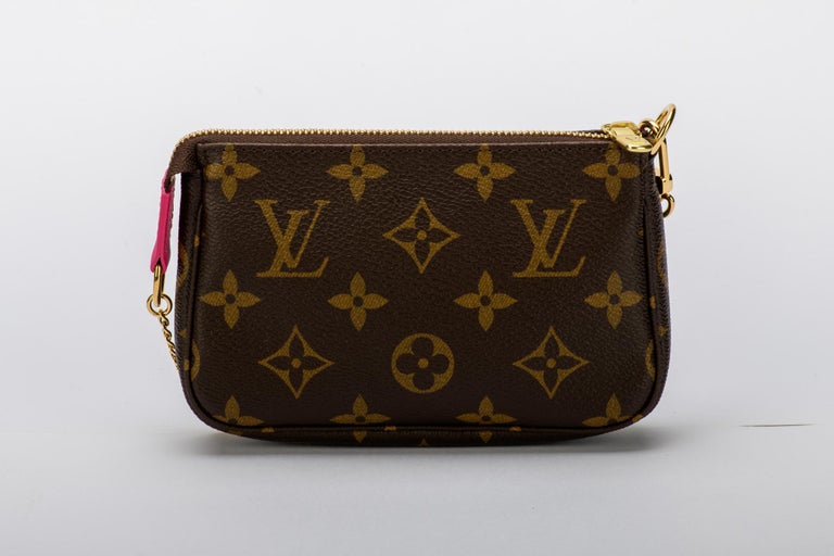 New in Box Louis Vuitton Limited Edition Bears Mini Pouchette Bag For Sale at 1stdibs