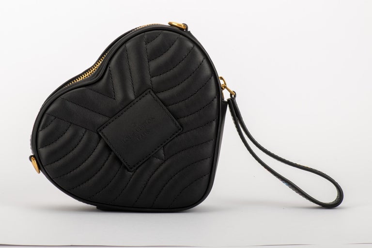 New in Box Louis Vuitton Limited Edition Black Heart Crossbody Bag For Sale at 1stdibs