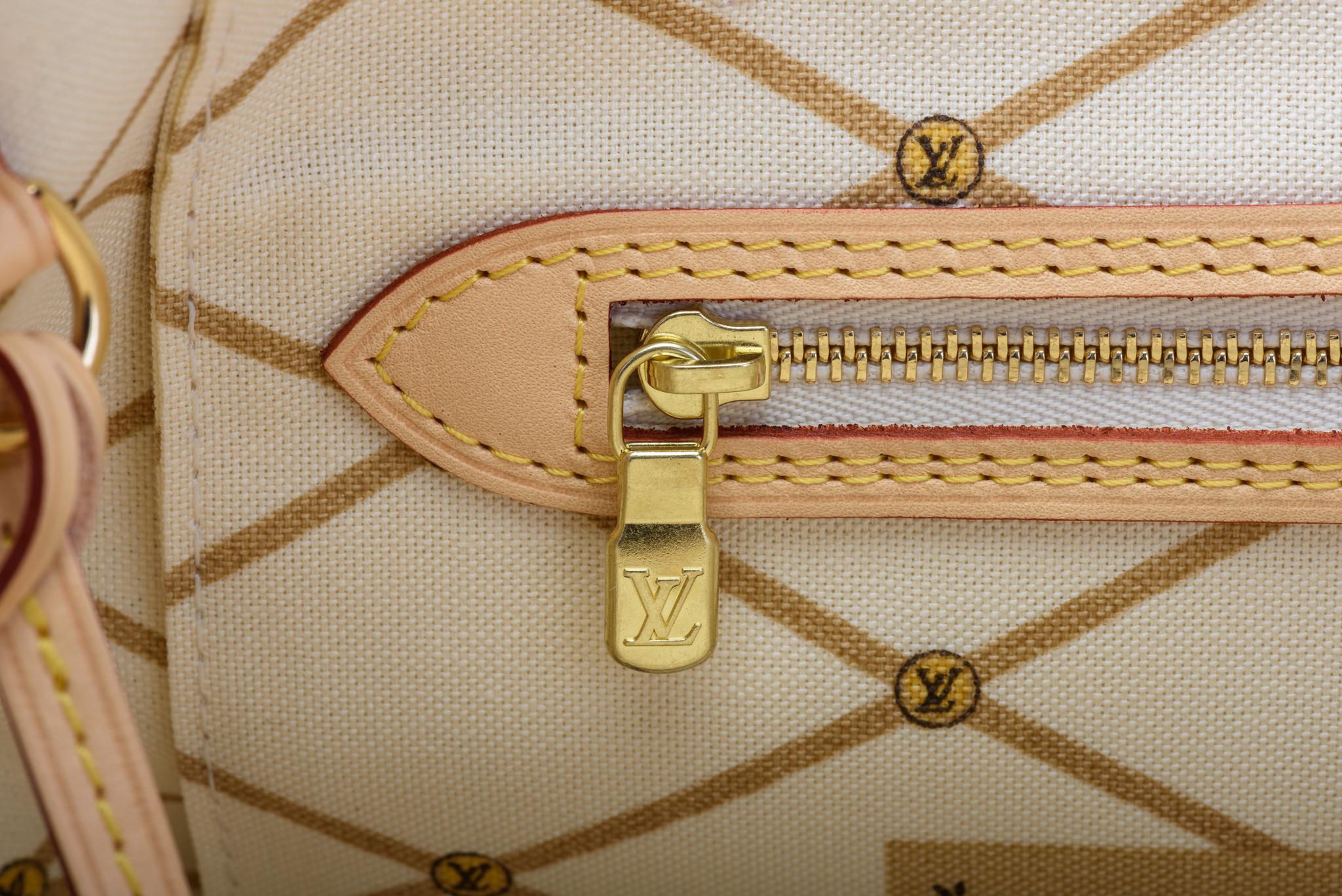 Neu in Box Louis Vuitton Limited Edition Capri Neverfull Damier Azur Tasche 8