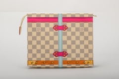 New in Box Louis Vuitton Limited Edition Damier St Tropez Trousse Bag