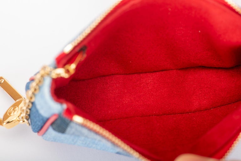 Louis Vuitton 2019 Denim Rouge NF MM Pochette Pouch - A World Of Goods For  You, LLC