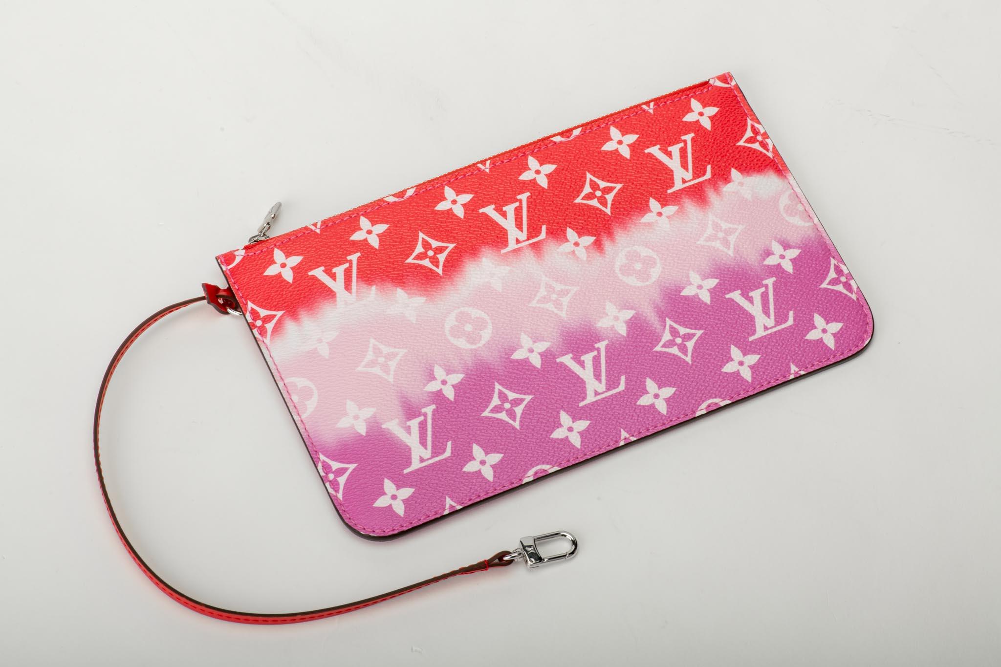 Neu in Box Louis Vuitton Limited Edition Escale Rot Neverfull Tote Bag 12