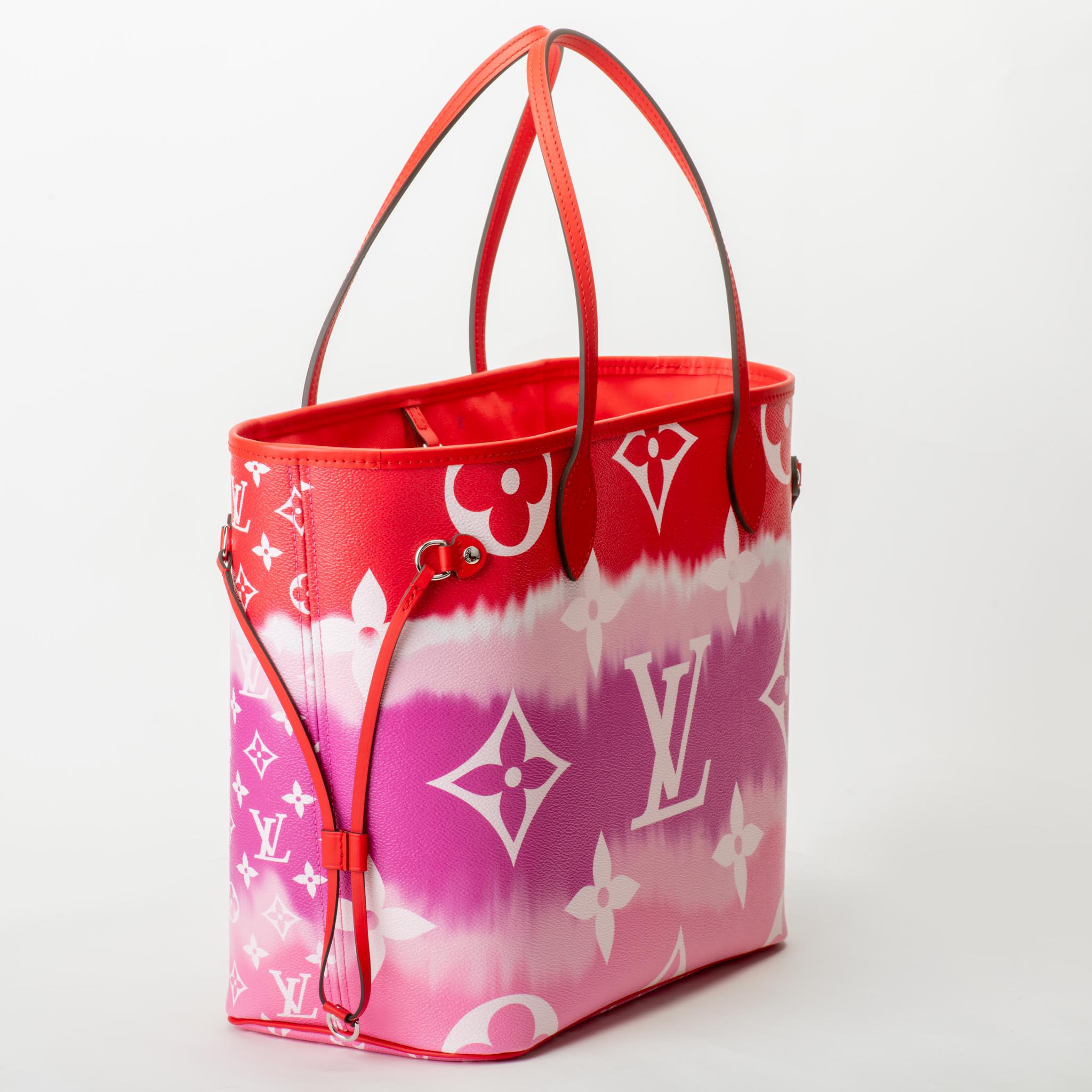 red louis vuitton tote bag