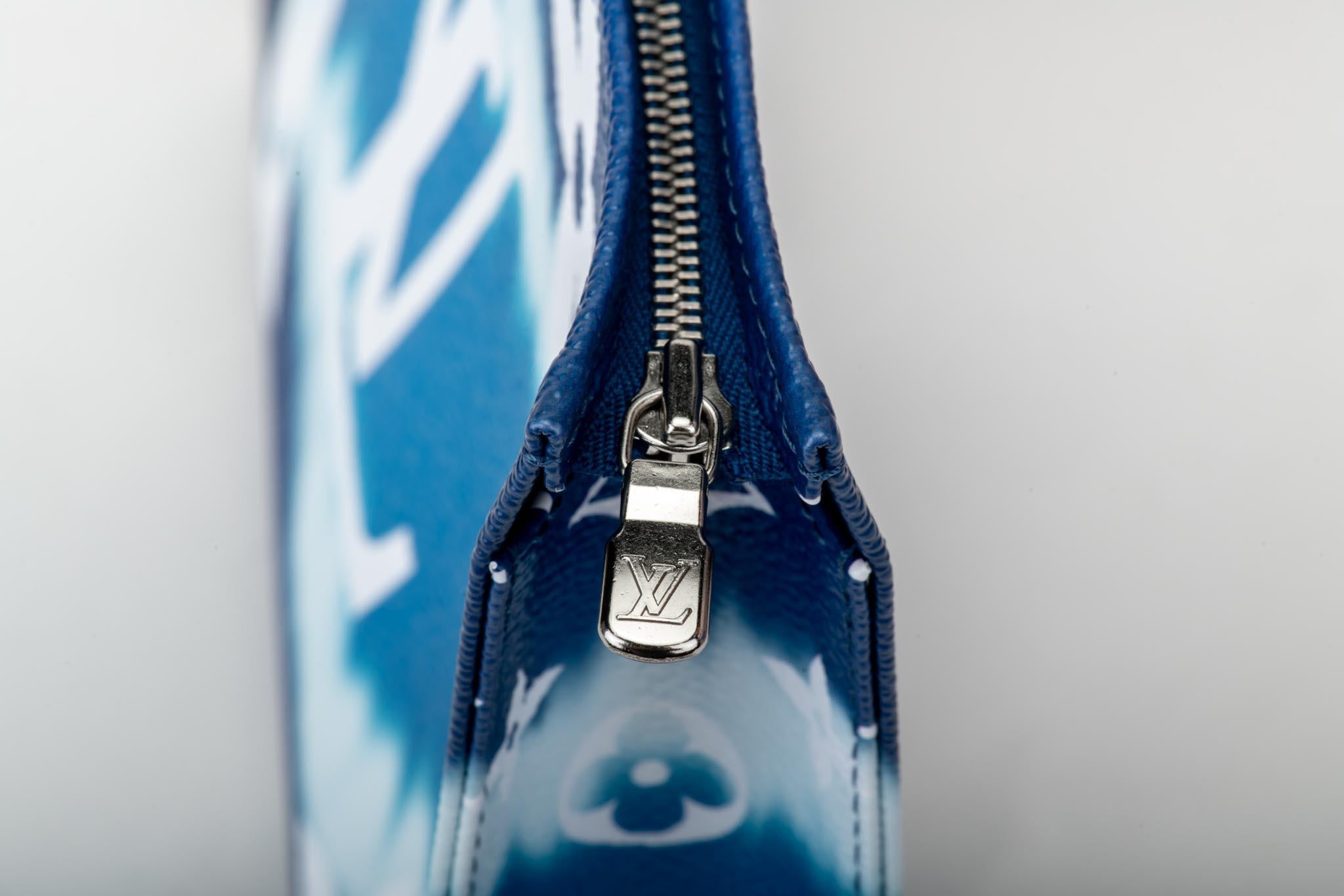 New in Box Louis Vuitton Limited Edition Escale Trousse Blue Bag 1