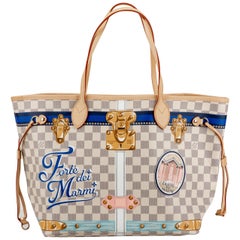 Neu in Box Louis Vuitton Limited Edition Forte Damier Neverfull Tragetasche