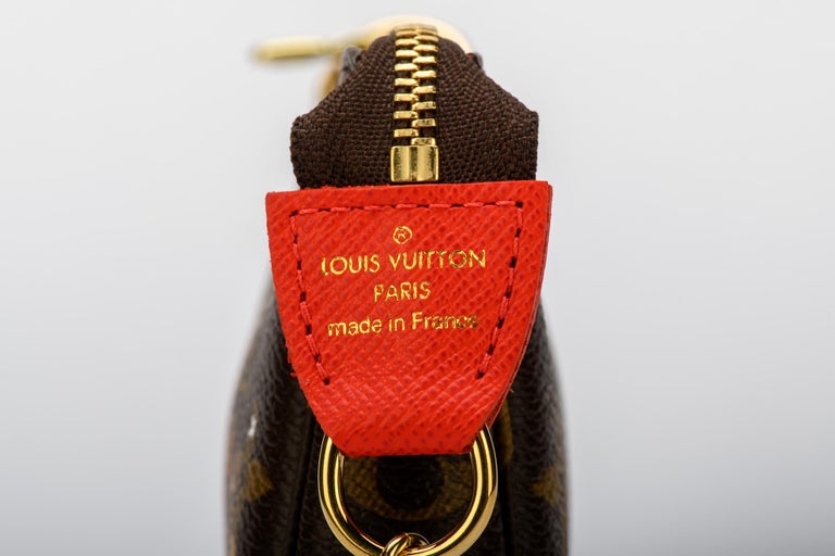 New in Box Louis Vuitton Limited Edition Lions Ghepards Pouchette Bag at  1stDibs