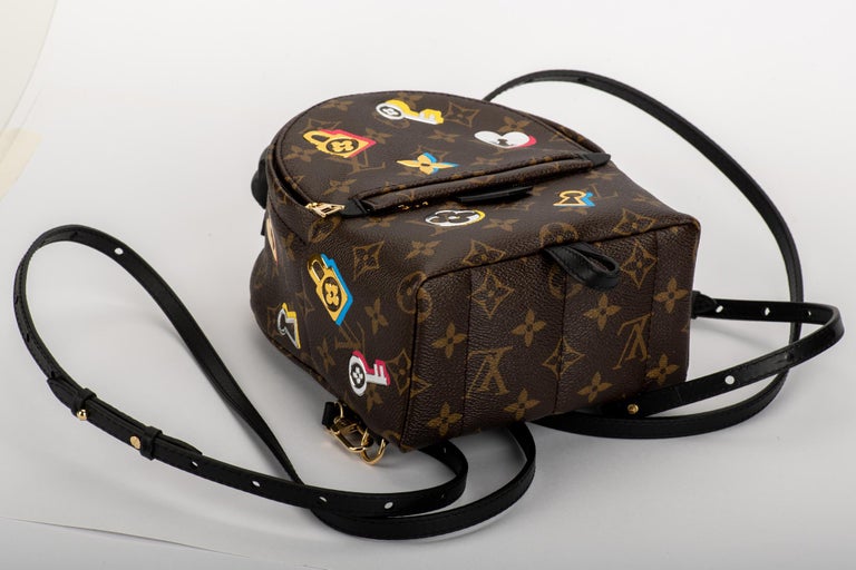 New in Box Louis Vuitton Limited Edition Mini Logo Backpack Bag In New Condition For Sale In West Hollywood, CA