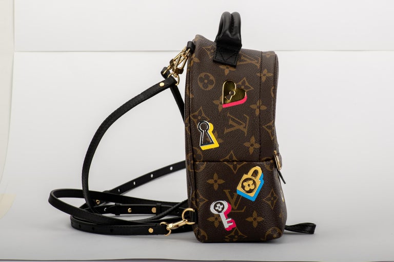 Women's or Men's New in Box Louis Vuitton Limited Edition Mini Logo Backpack Bag For Sale