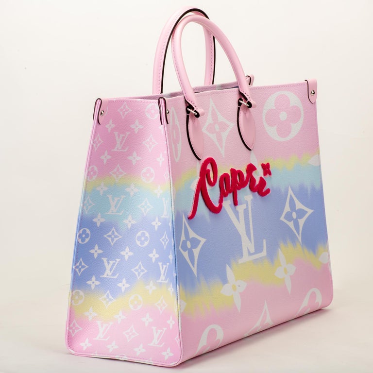 New in Box Louis Vuitton Limited Edition On The Go Bag For Sale at