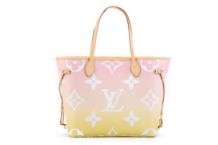 New in Box Louis Vuitton Limited Edition Pink Ombre Neverfull Bag at 1stDibs
