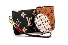 New in Box Louis Vuitton Limited Edition Pochette Trio Bag