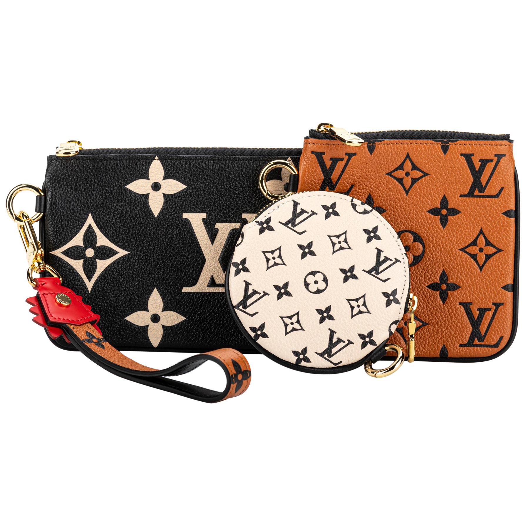 New in Box Louis Vuitton Limited Edition Pochette Trio Bag at 1stDibs