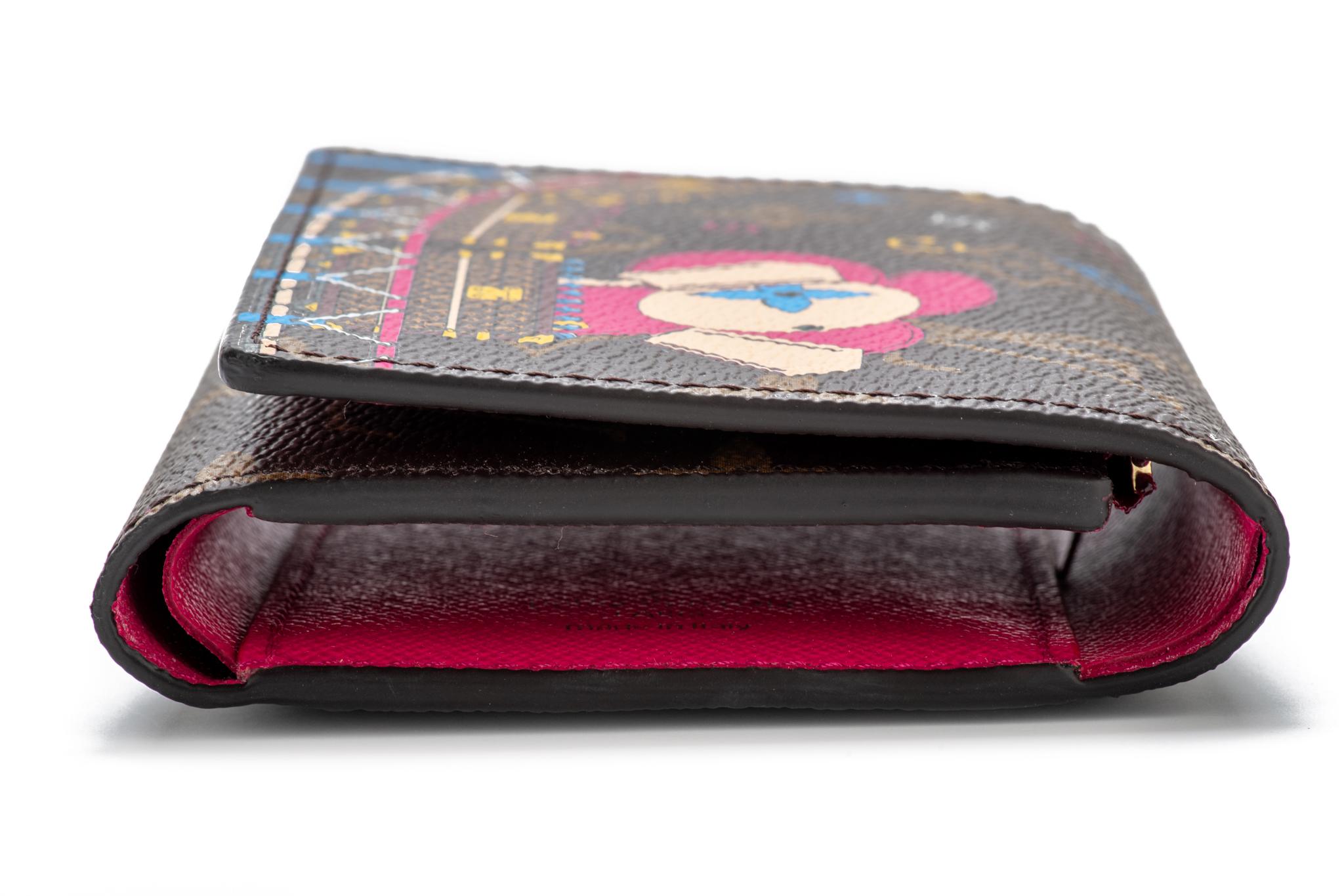 Femenino o masculino Nuevo en caja Billetera Louis Vuitton Edición Limitada Montaña Rusa