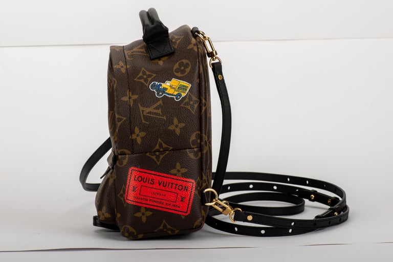 New in Box Louis Vuitton Limited Edition Stickers Mini Backpack at 1stdibs