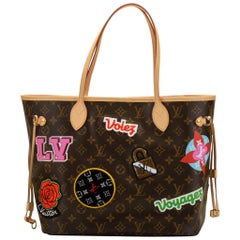 New in Box Louis Vuitton Limited Edition Stickers Neverfull Tote Bag
