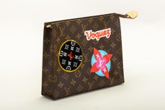 New in Box Louis Vuitton Limited Edition Stickers Pouchette Bag