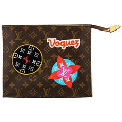 Originalverpackt Louis Vuitton Limited Edition Stickers Pouchette Tasche