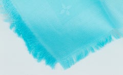 New in Box Louis Vuitton Limited Edition Turquoise Shawl