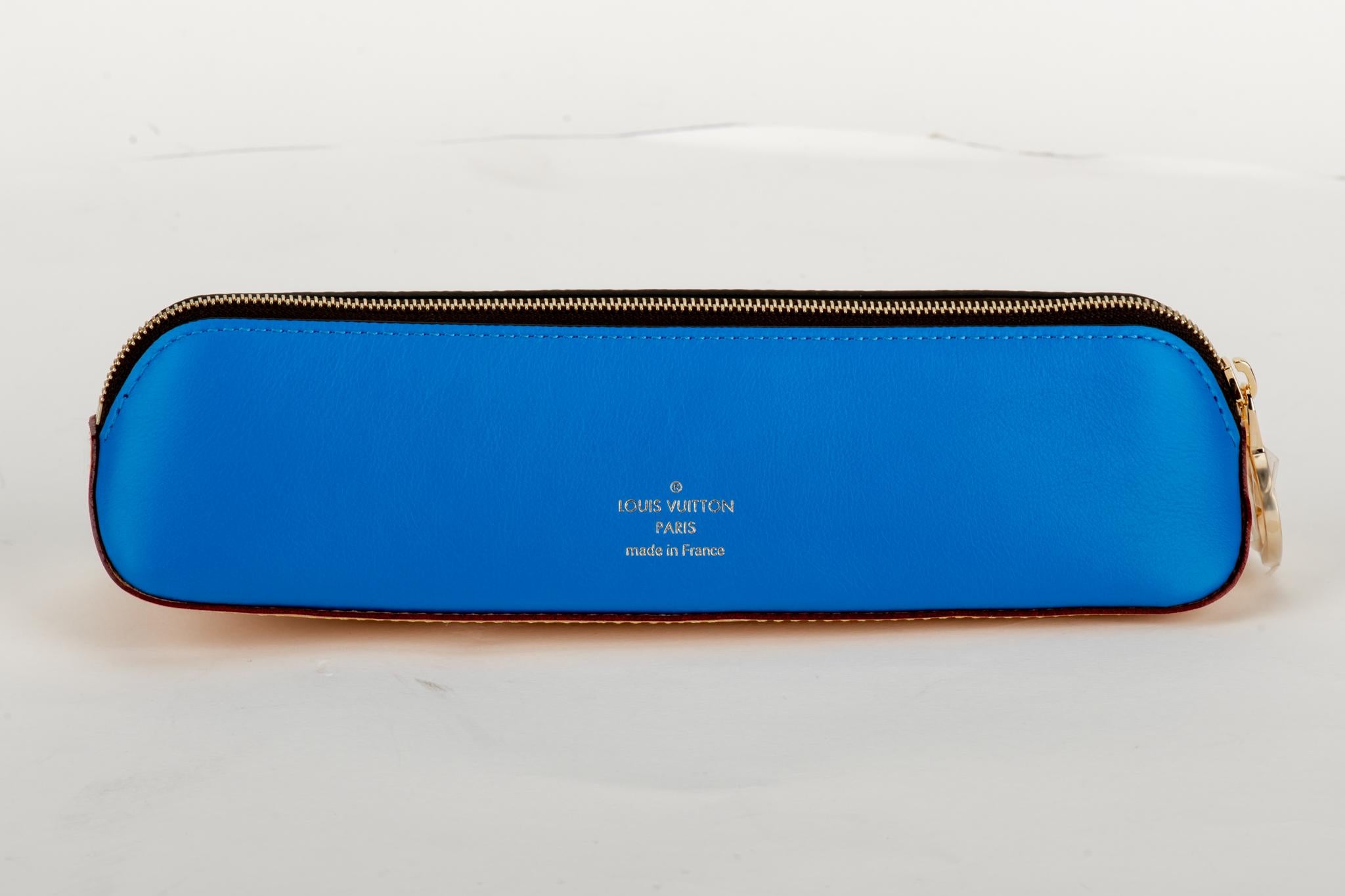 New in Box Louis Vuitton Limited Edition Venice Pencil Pouchette Bag In New Condition In West Hollywood, CA