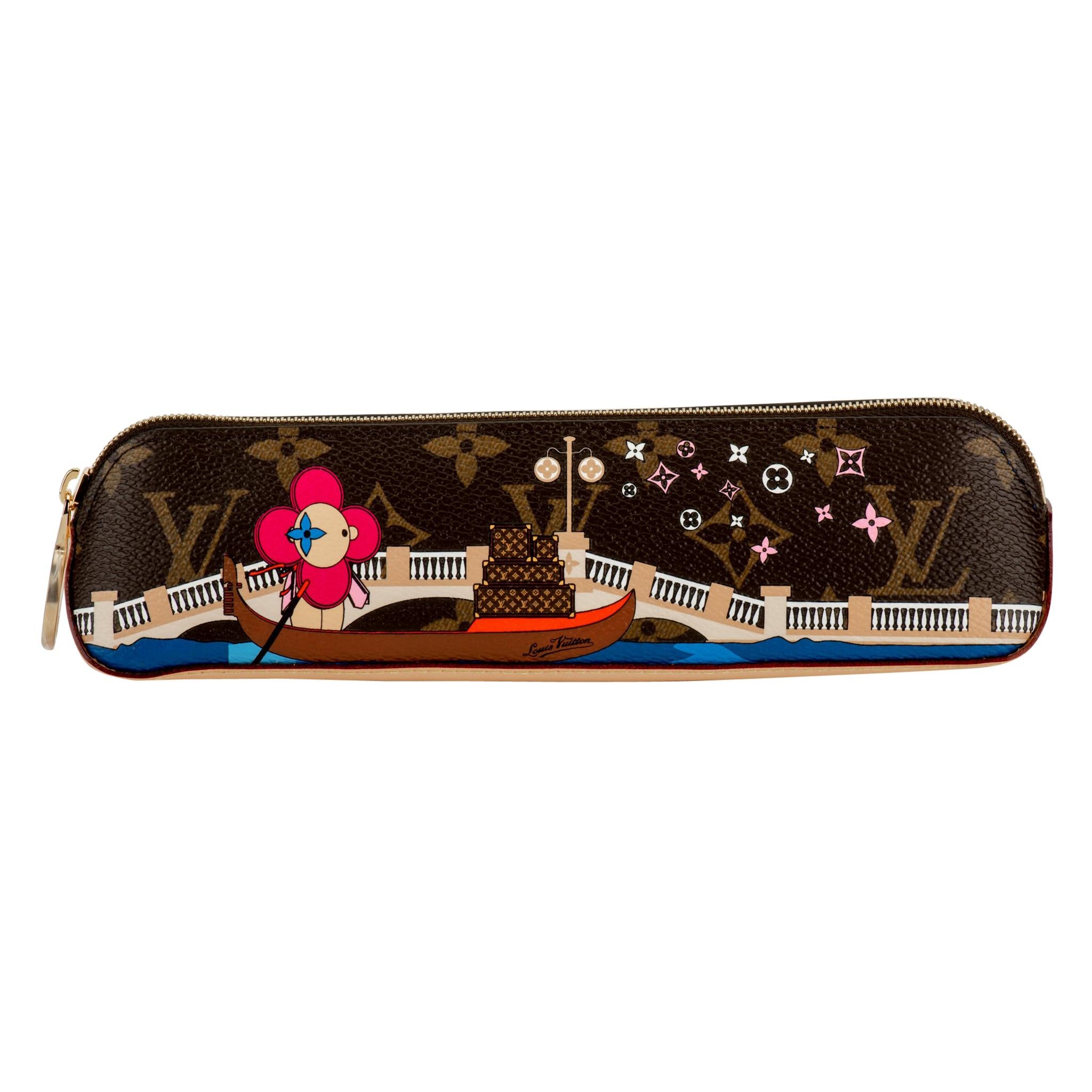 New in Box Louis Vuitton Limited Edition Venice Pencil Pouchette Bag at  1stDibs