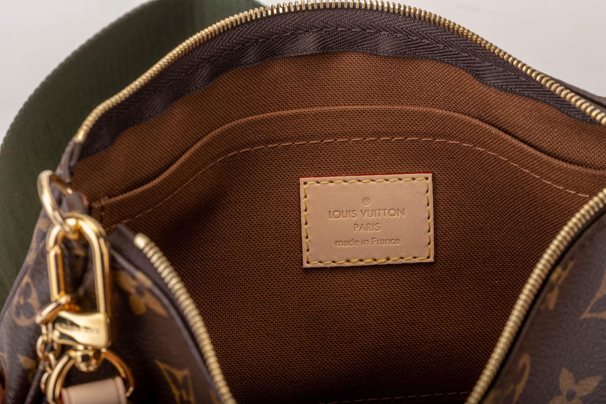 Nouveau dans la boîte, sac à bandoulière Louis Vuitton multicolore vert en vente 2