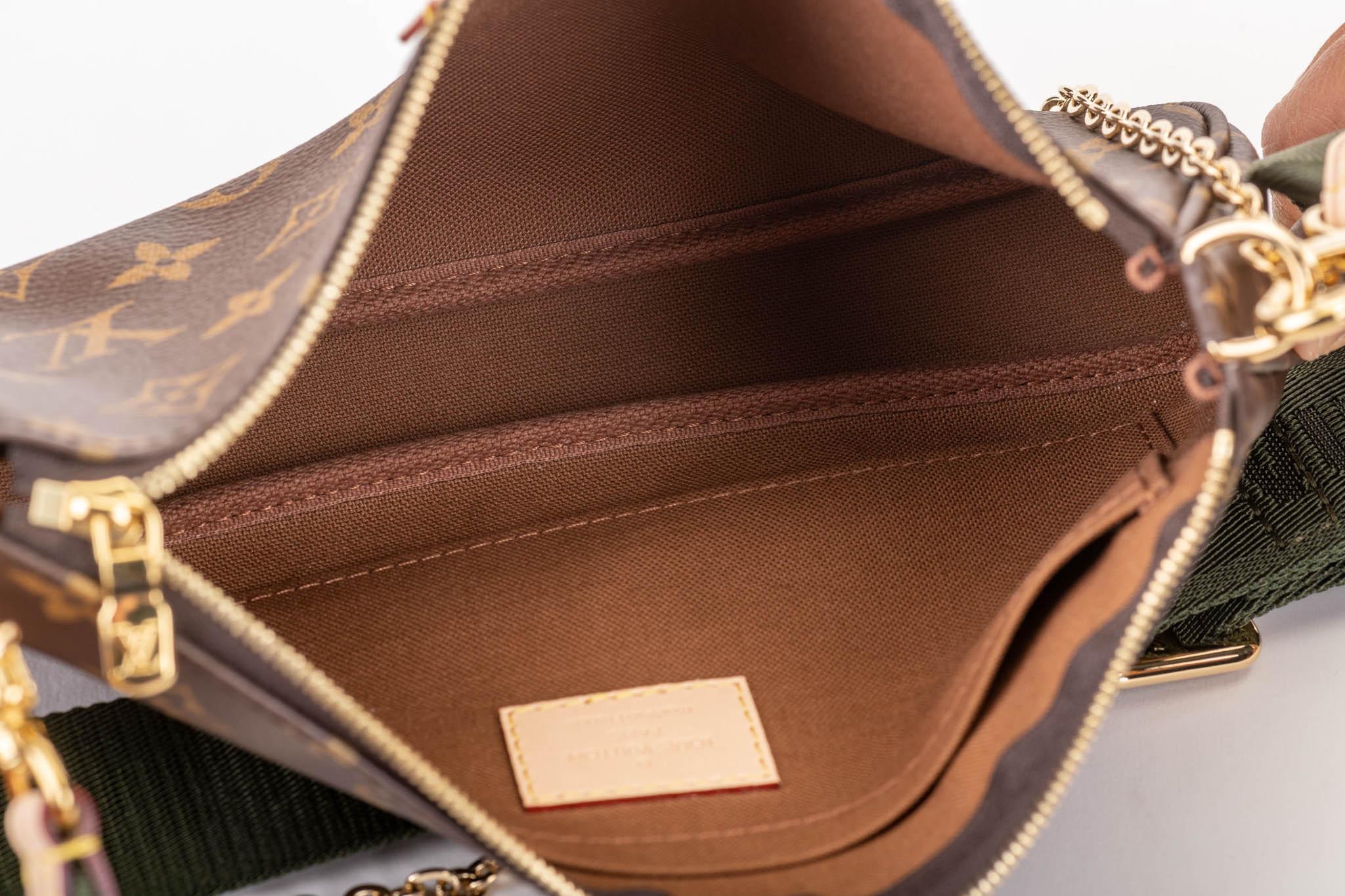 In Box Louis Vuitton Multi Grüne Umhängetasche Tasche im Angebot 3
