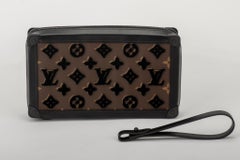 New in Box Louis Vuitton Runway SS 2020 Velvet Clutch Bag