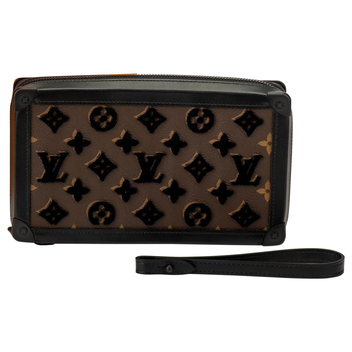 Louis Vuitton Runway SS 2020 Velvet Clutch Bag