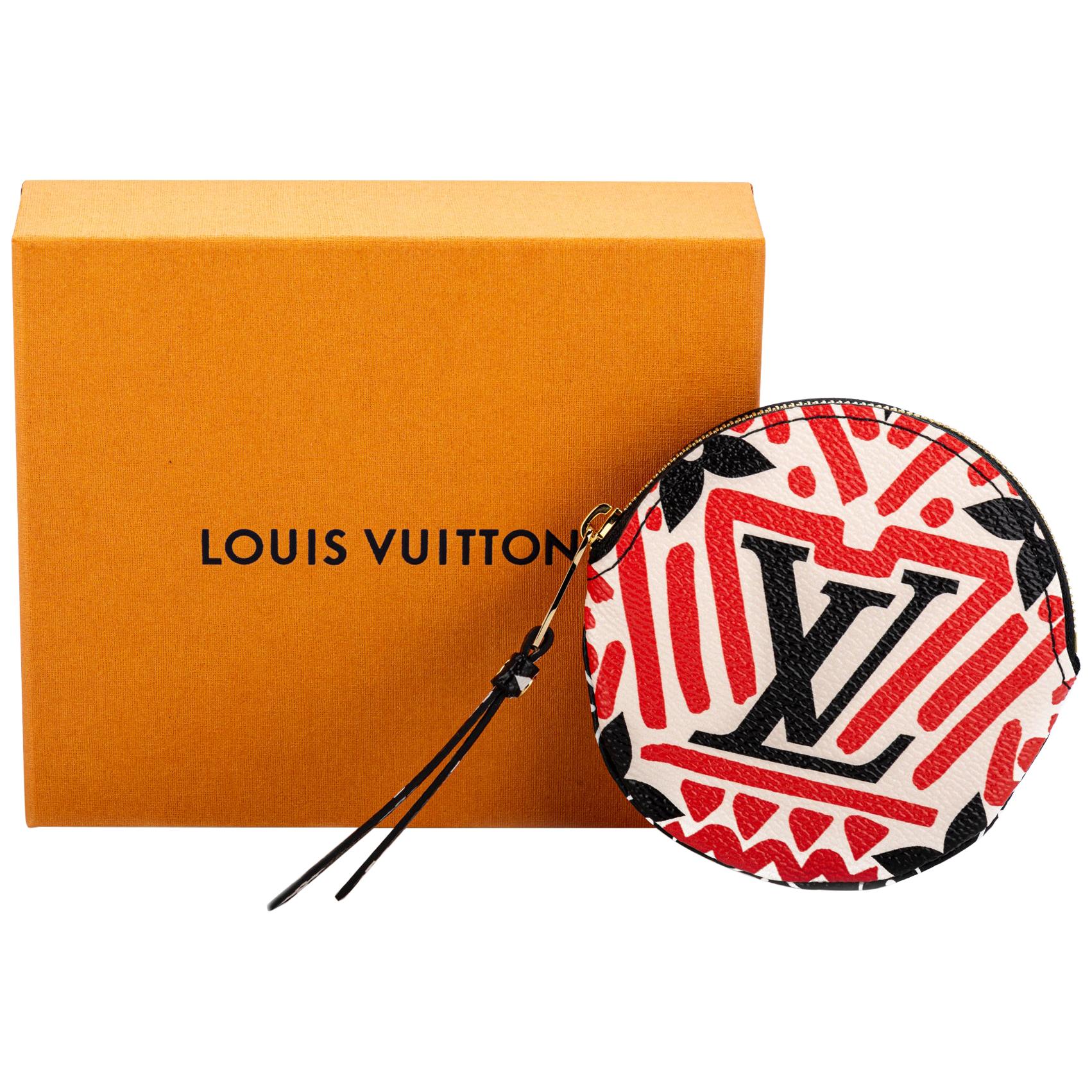 New in Box Louis Vuitton Tribal Round Coin Case