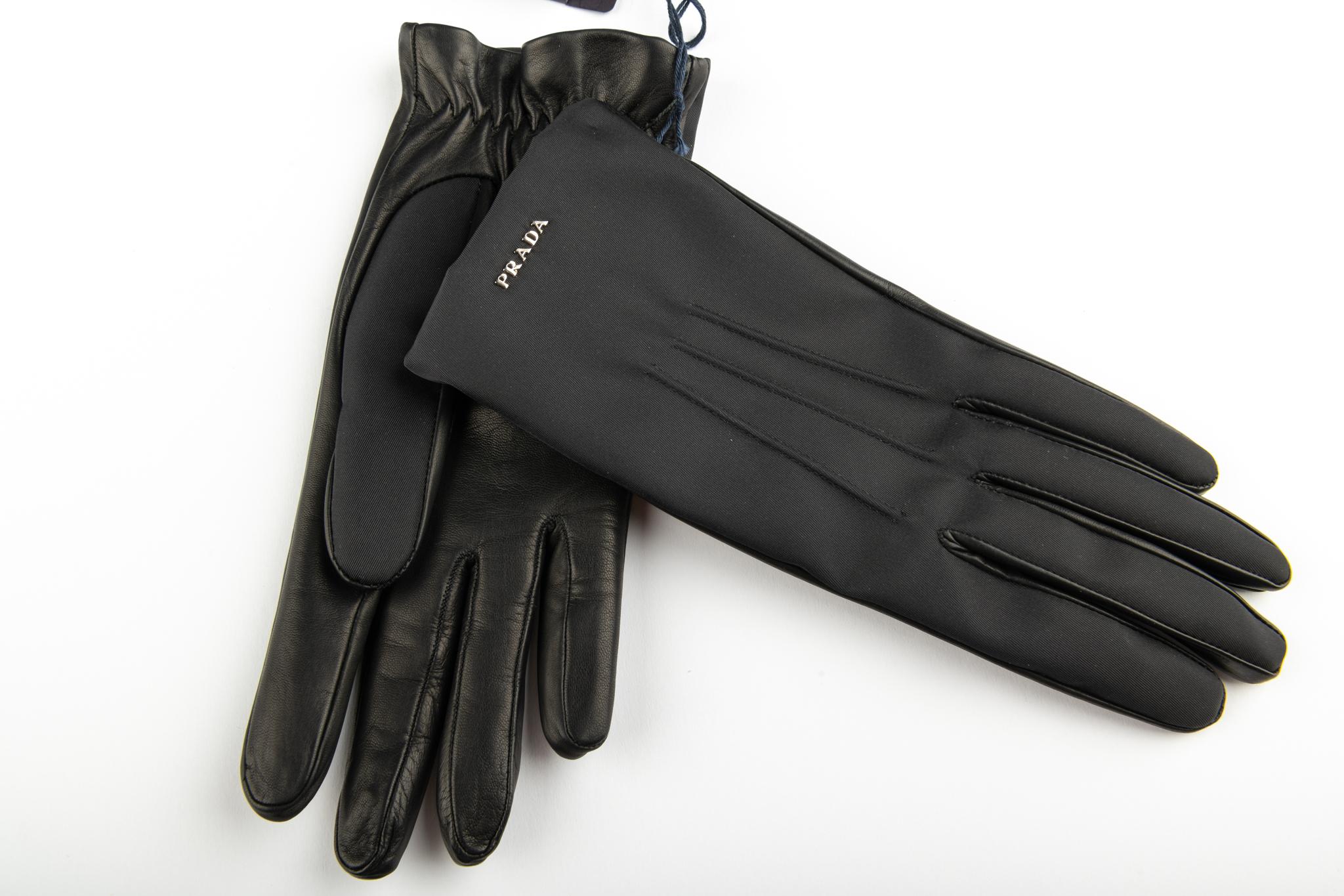 black ladies gloves