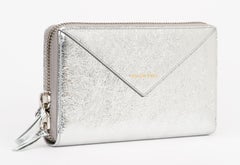 New in Box Silver Foil Balenciaga Wallet