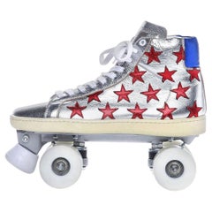New Limited Edition Saint Laurent Incredibly Rare Celebrity Roller Skates Sz 37
