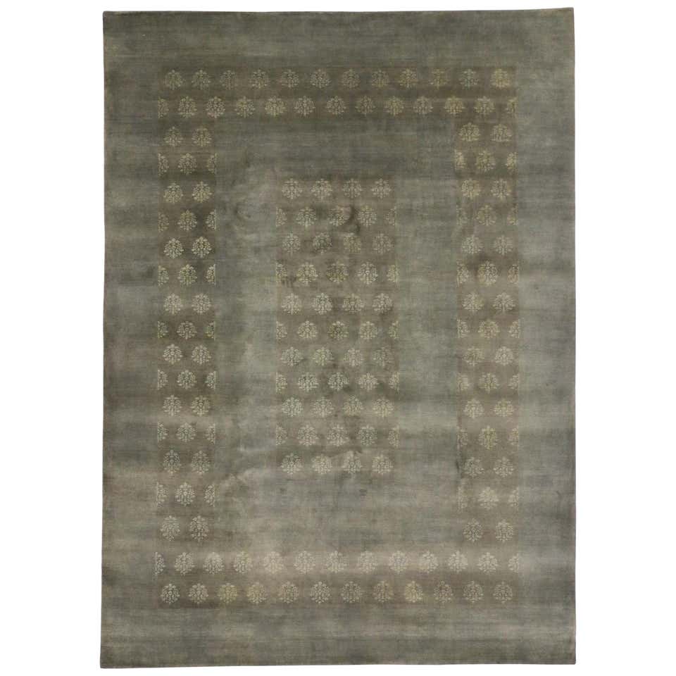 Modern Transitional Rug For Sale at 1stDibs