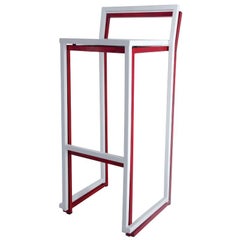 New Industrial Wrought Iron Shop Stacking Stool