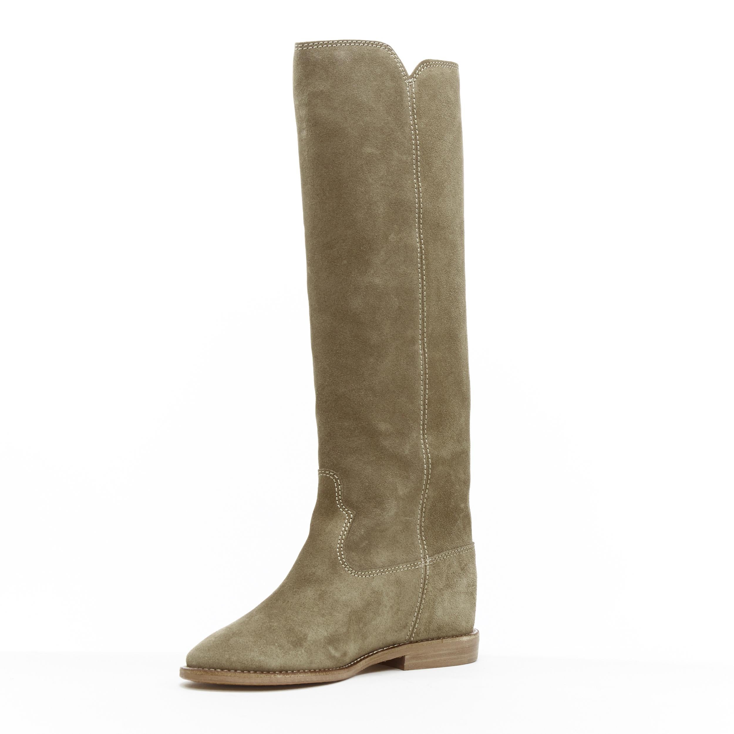 suede taupe boots