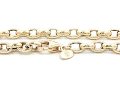 New Italian 14k Yellow Gold 18" Classic Rolo Link Chain Necklace Lobster Clasp