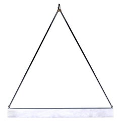 New Italian Alabaster Rectangular Light with Chrome Fittings