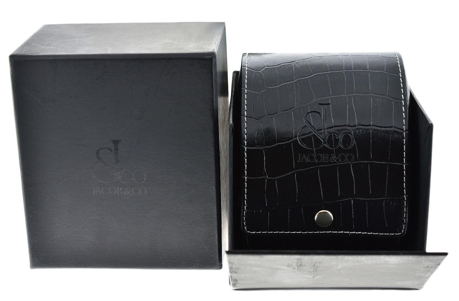 New Jacob & Co. Five 5 Time Zone Steel Diamond Watch For Sale 1