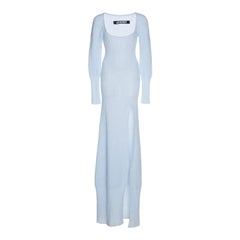 New Jacquemus 'Dao' Stretch-Knit Maxi Dress FR38 US 4-6