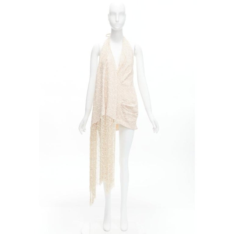 jacquemus valoria mini dress Jacquemus Fringed Mini in Black