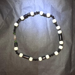 New Jadeite and Nephrite Jade Necklace, 20" Untreated