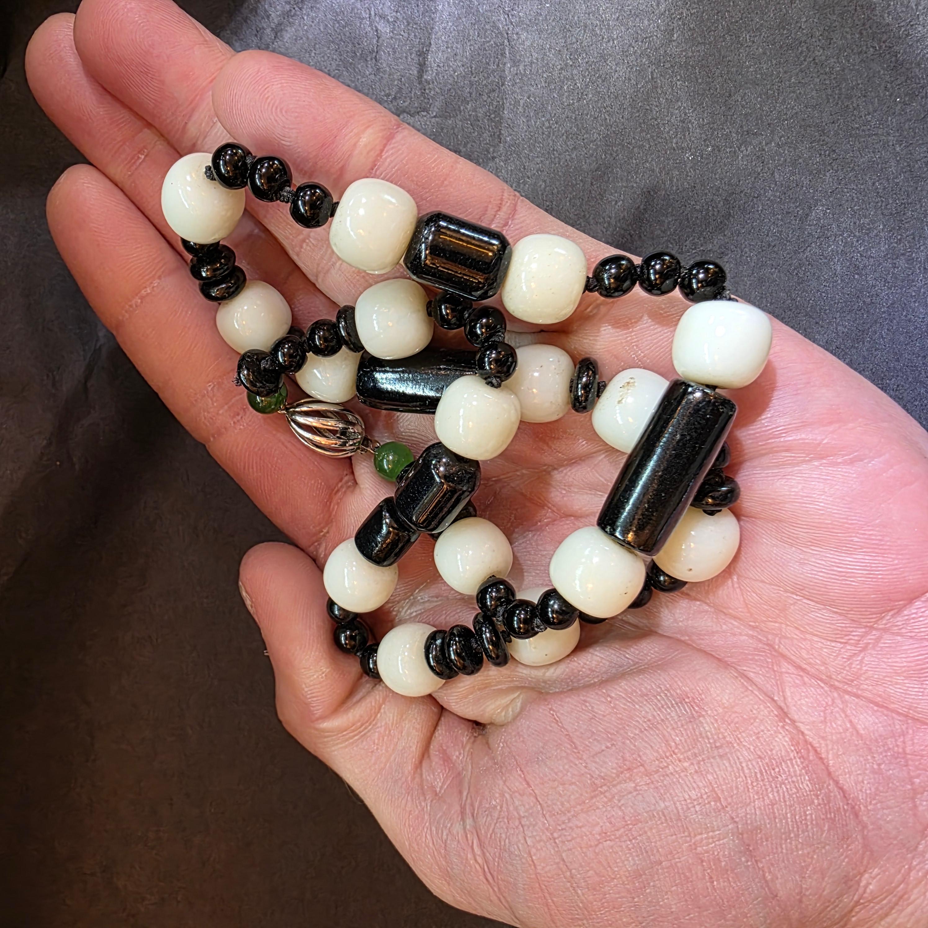 New Jadeite and Nephrite Jade Necklace, 20
