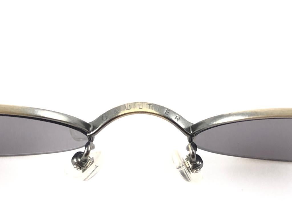 New Jean Paul Gaultier 55 8106 Sunglasses 1990's Made in Japan  1