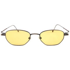 New Jean Paul Gaultier 56 0871  Oval Copper Sunglasses 1990
s Made in Japan