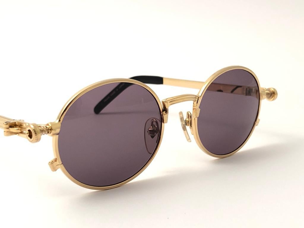 jean paul gaultier round sunglasses