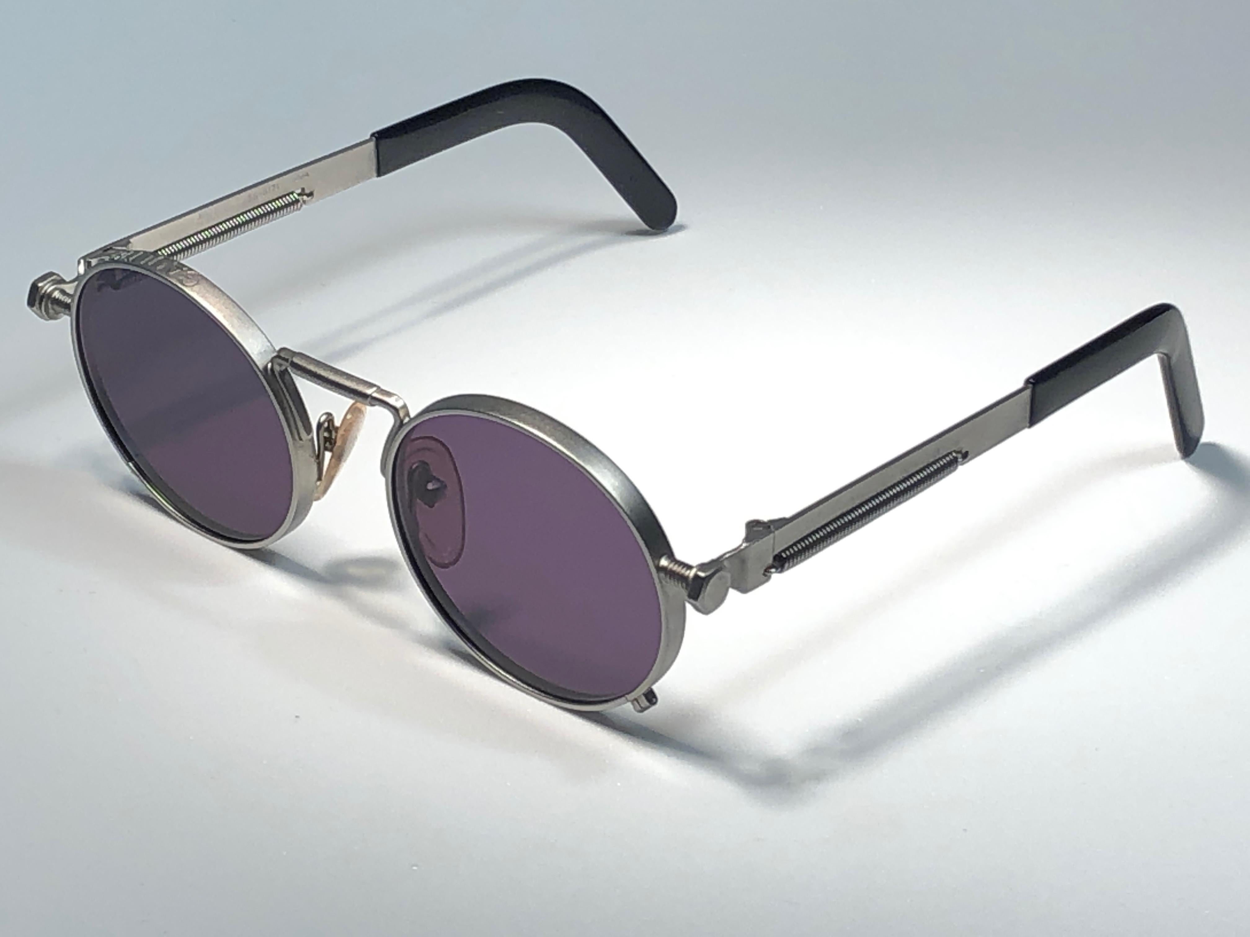 jean paul gaultier metal frame sunglasses
