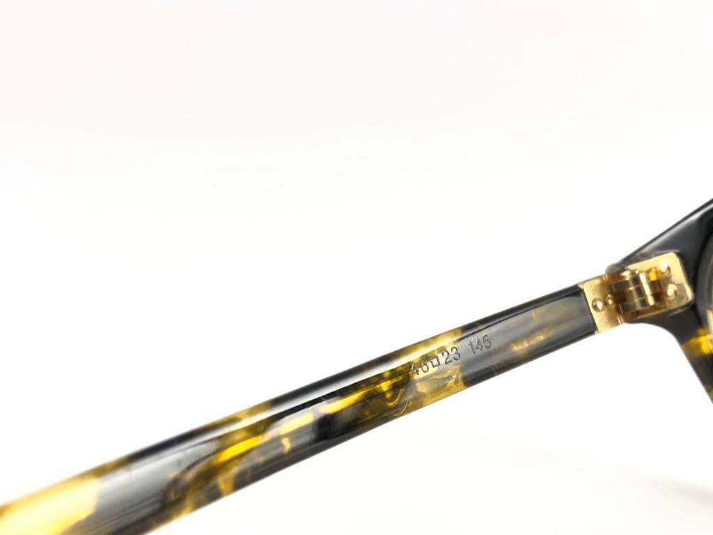 Neu Jean Paul Gaultier 57 0071 Gelbe Schildpatt RX Sonnenbrille 90er Japan im Angebot 1