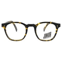 New Jean Paul Gaultier 57 0071 Yellow Tortoise RX Sunglasses 90's Japan