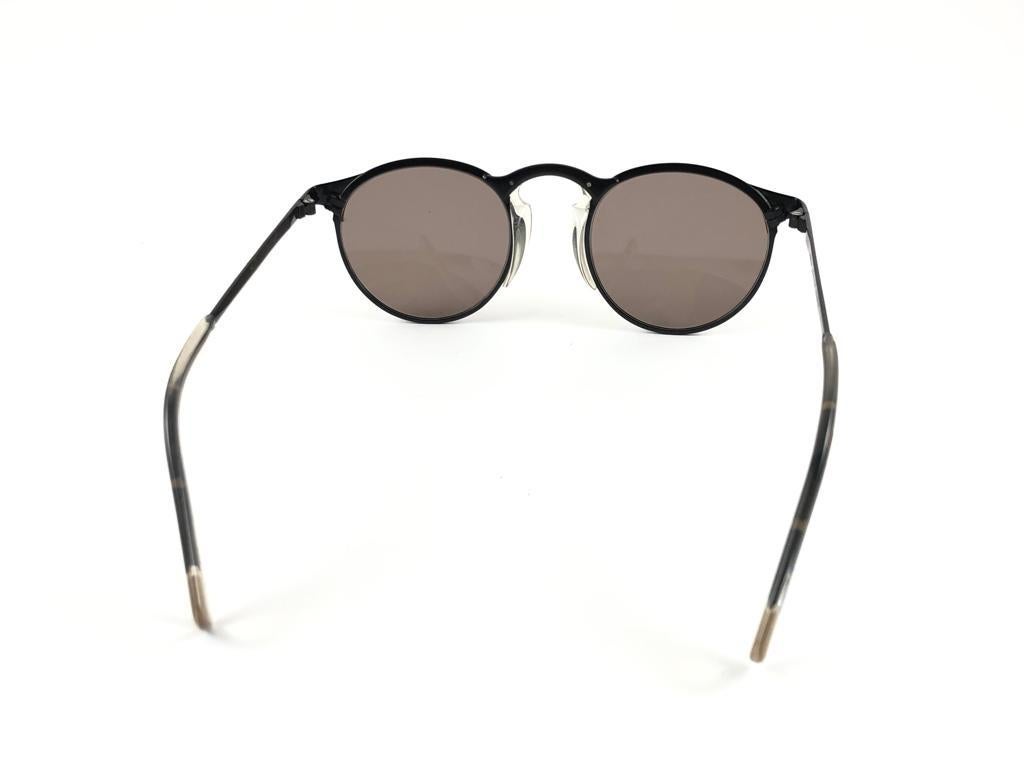 Women's or Men's New Jean Paul Gaultier 57 0174 Oval Copper Sunglasses 1990's Made in Japan For Sale