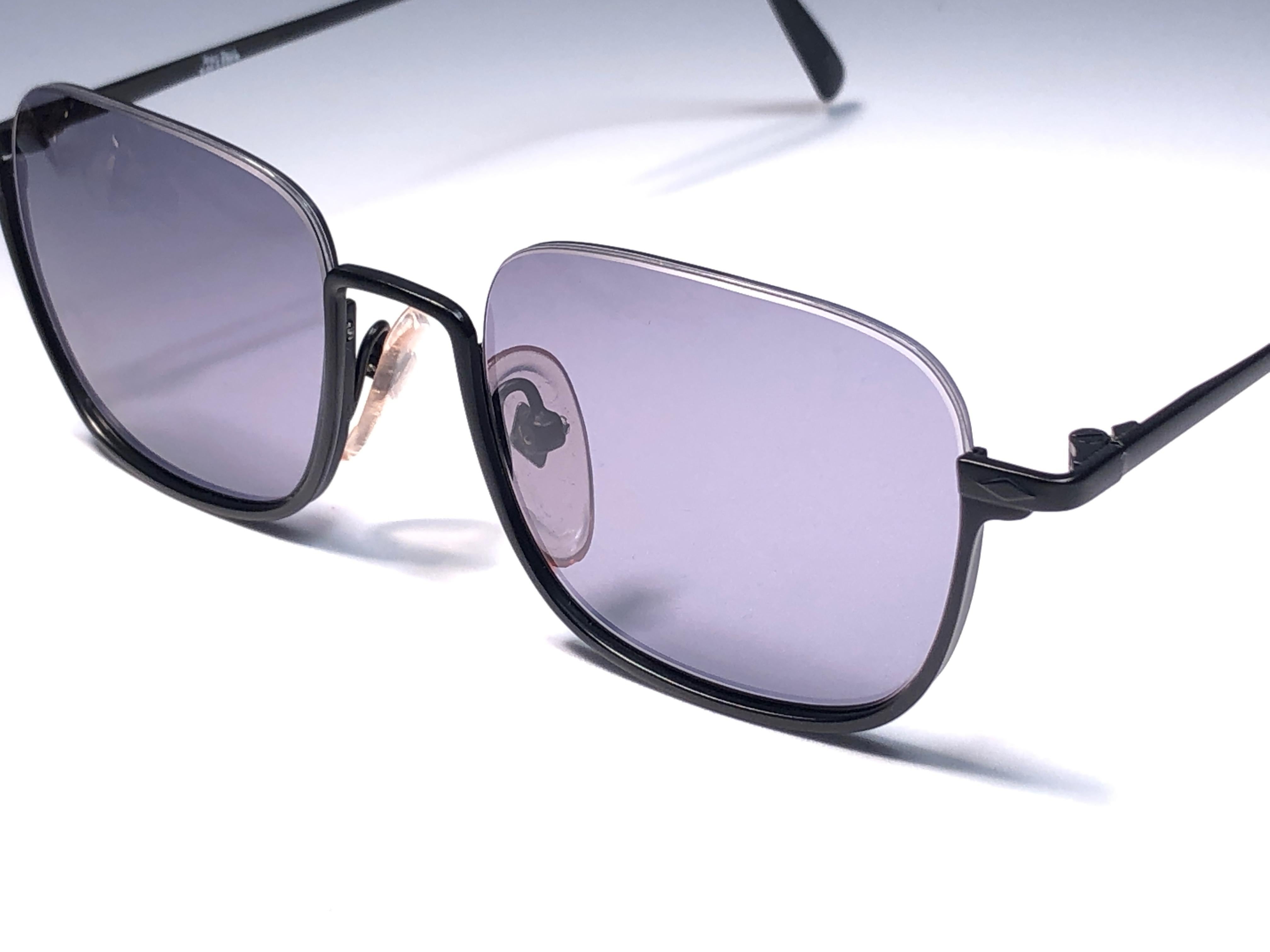 Women's or Men's New Jean Paul Gaultier 55 7161 Half Frame Sunglasses 1990's Made in Japan  For Sale